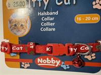 Kitty cat killinghalsbånd rød